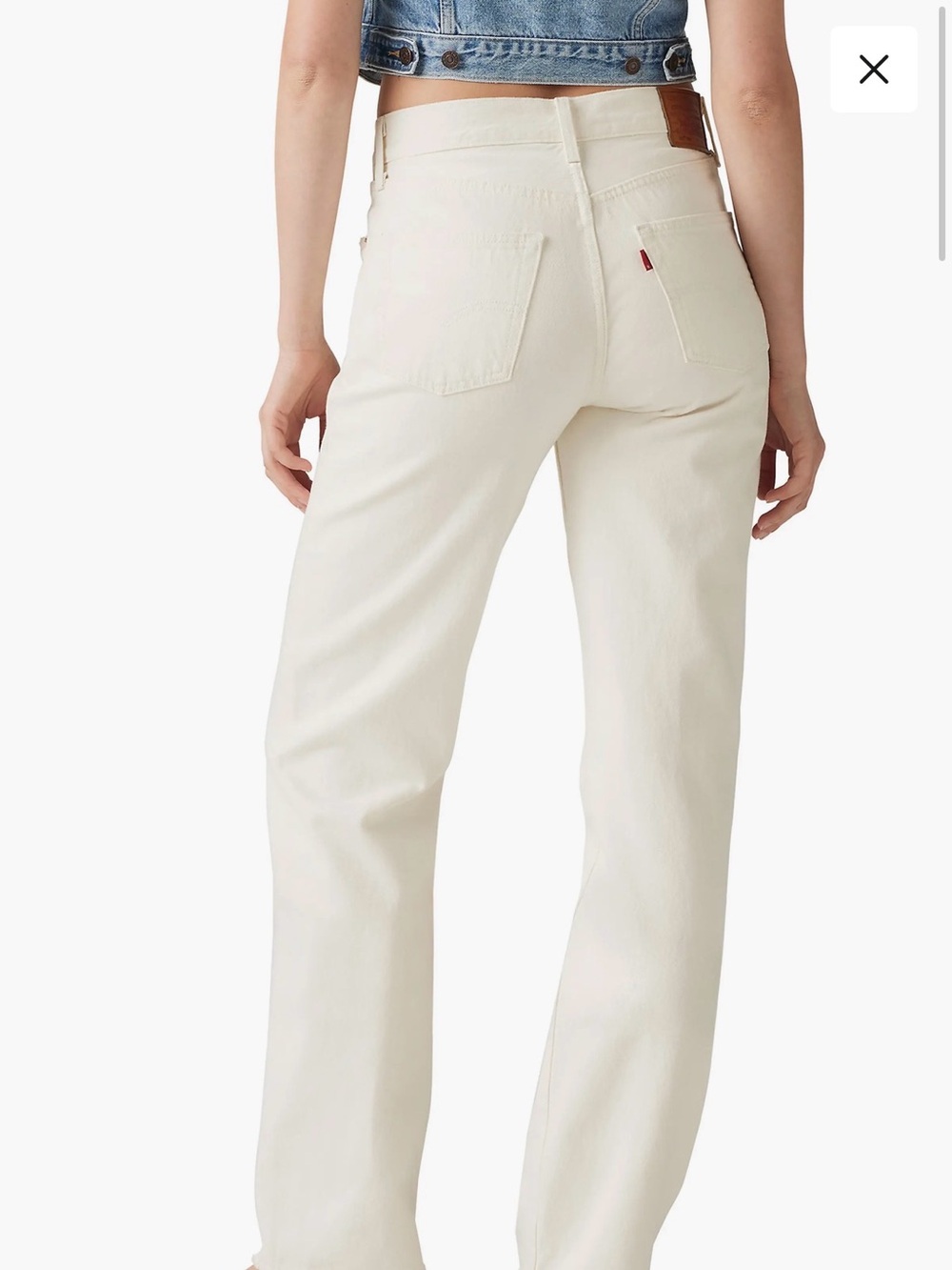 501 90s Straight Leg Jeans cropped